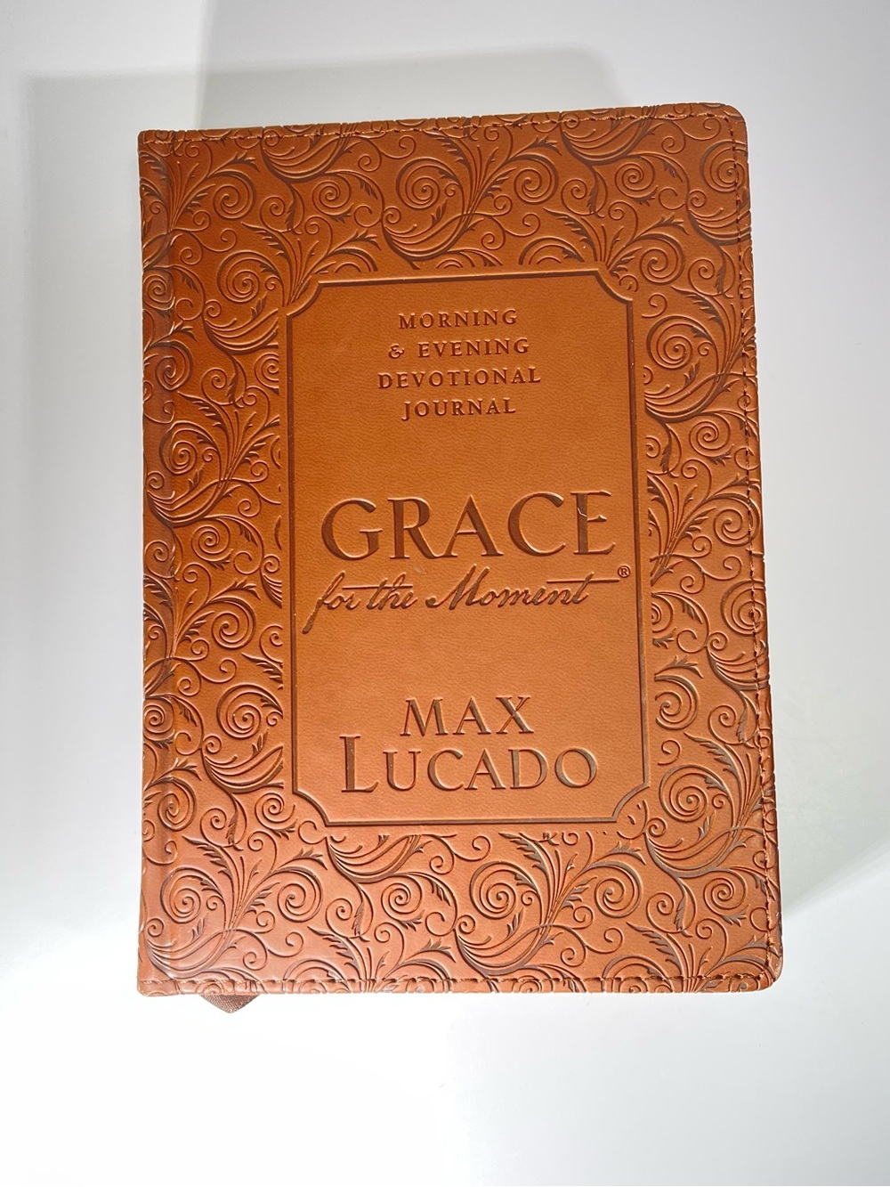 Grace For The Moment Morning And Evening Devotional Journal New Max Lucado Faith